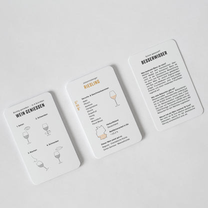 Pocketwine Kartenset - Verkostungsspiel inkl. kompaktes Weinwissen